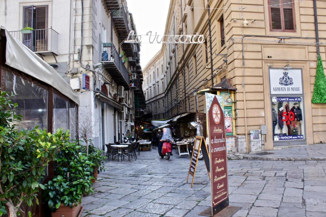Vucciria 57 Locazione Turistica Nel Cuore Pulsante Della Movida! Apartment ปาแลร์โม ภายนอก รูปภาพ